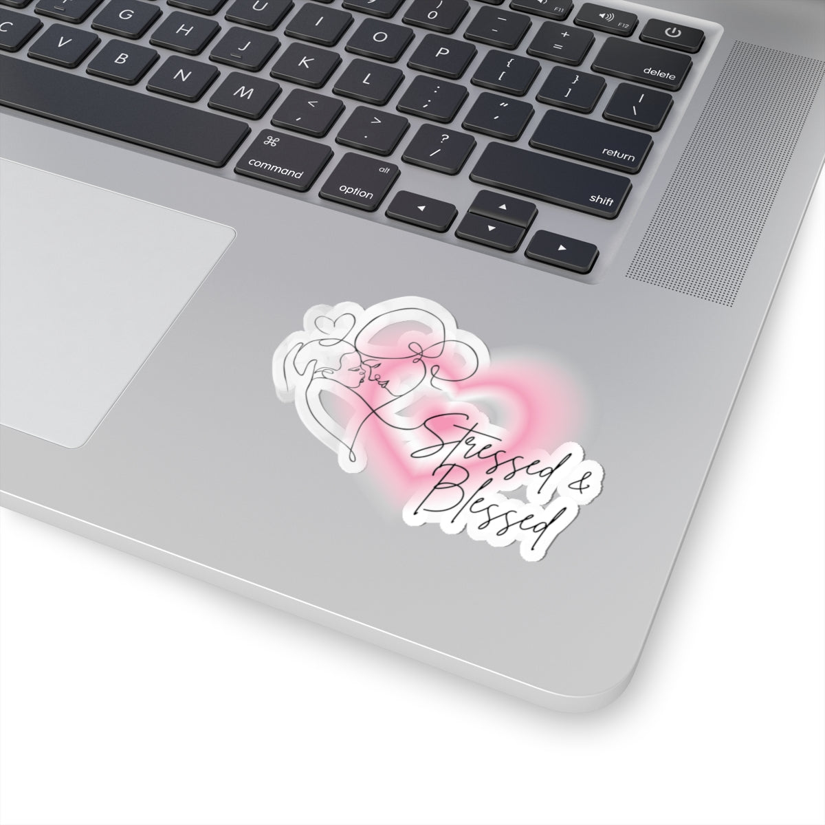 Stressed and Blessed Sticker