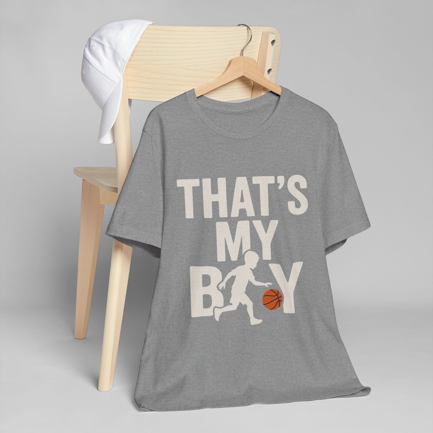 That's My Boy Basketball T-Shirt - Unisex Jersey Tee