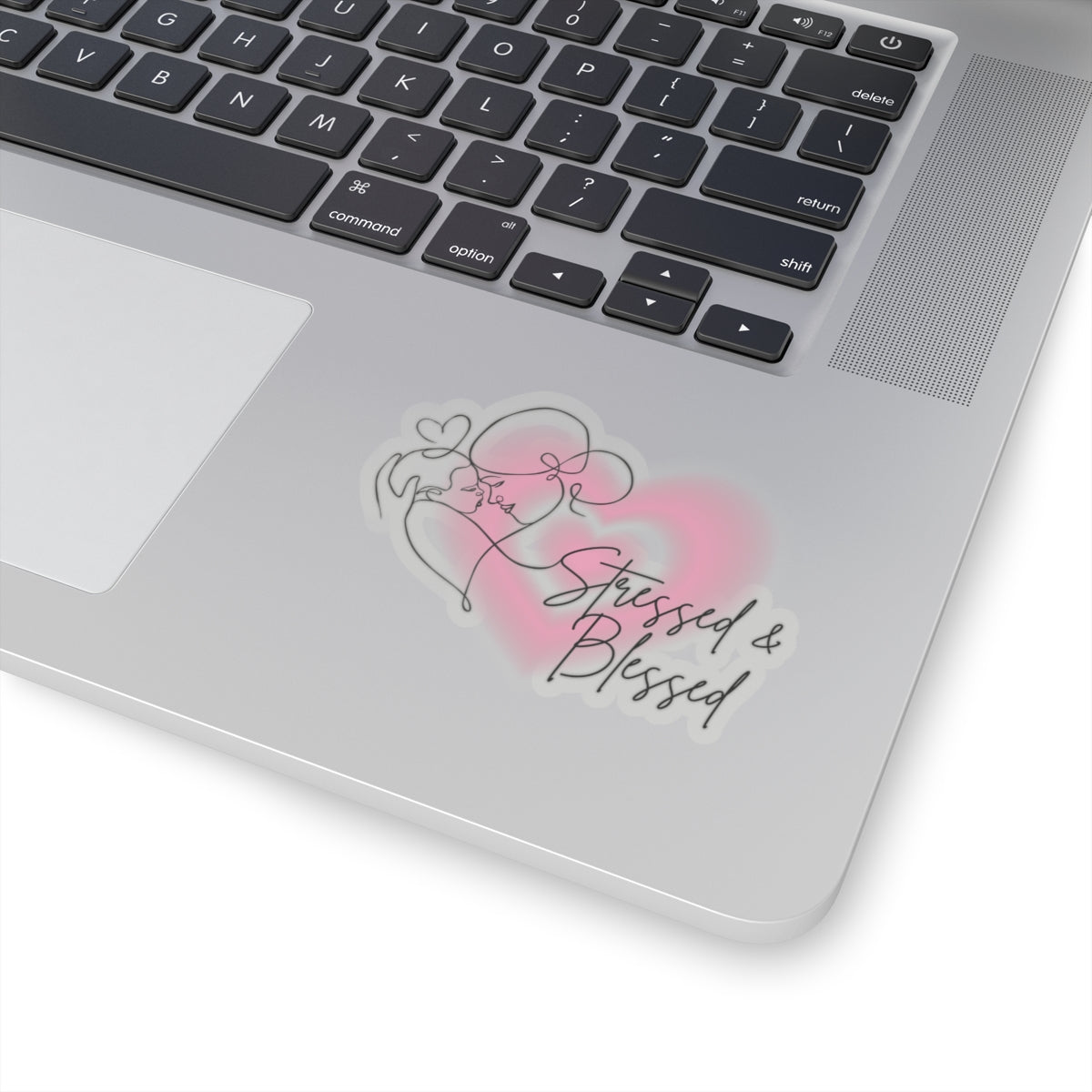 Stressed and Blessed Sticker