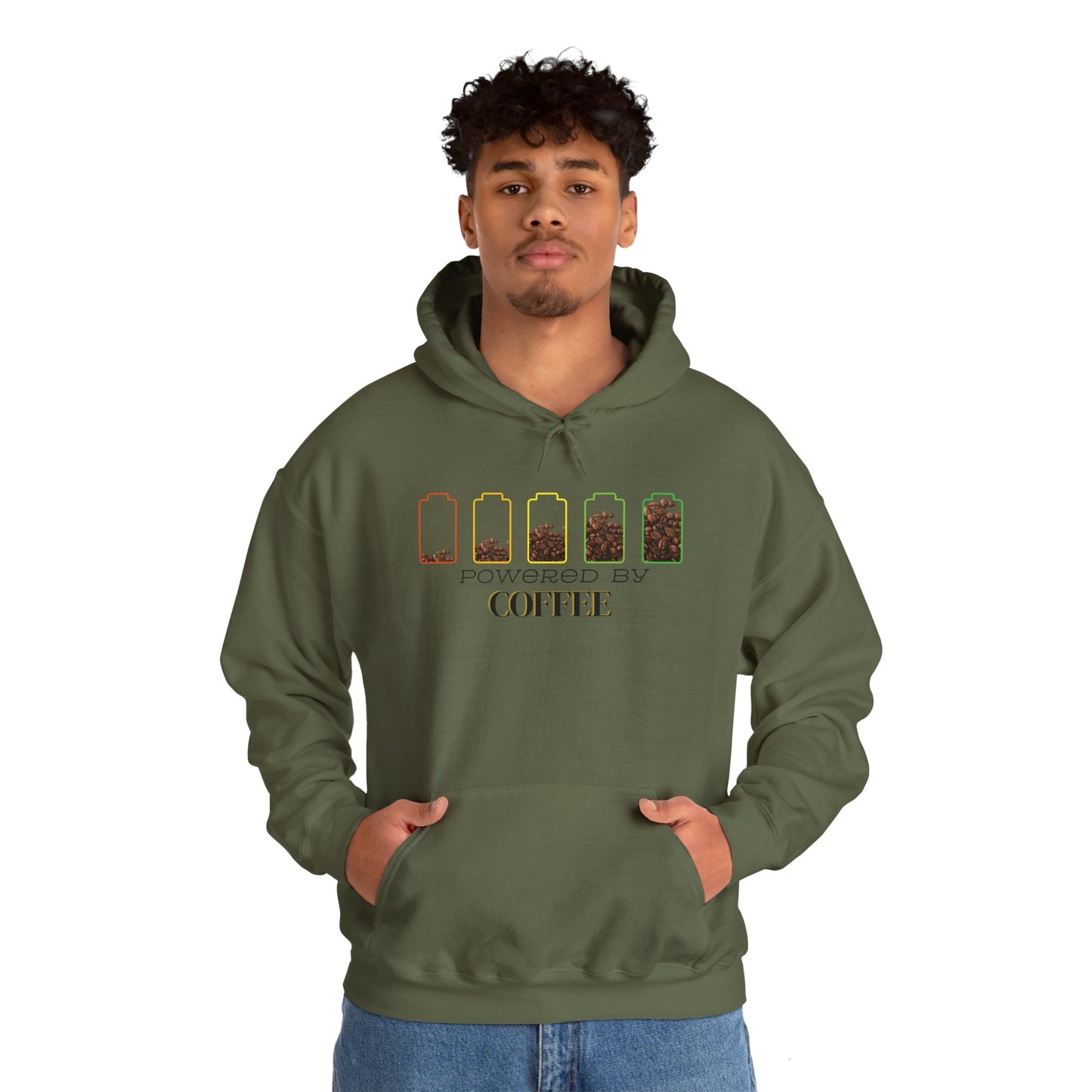 Powered by Coffee Hoodie