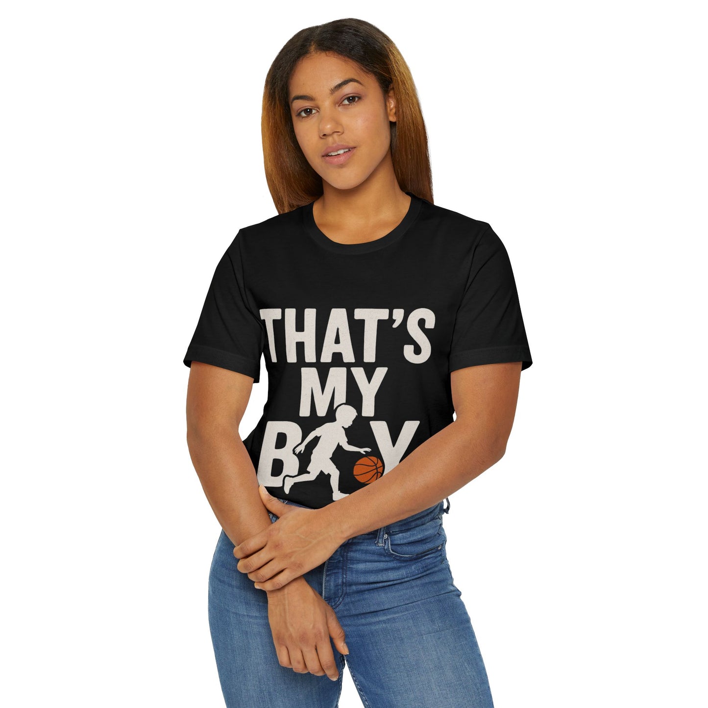 That's My Boy Basketball T-Shirt - Unisex Jersey Tee