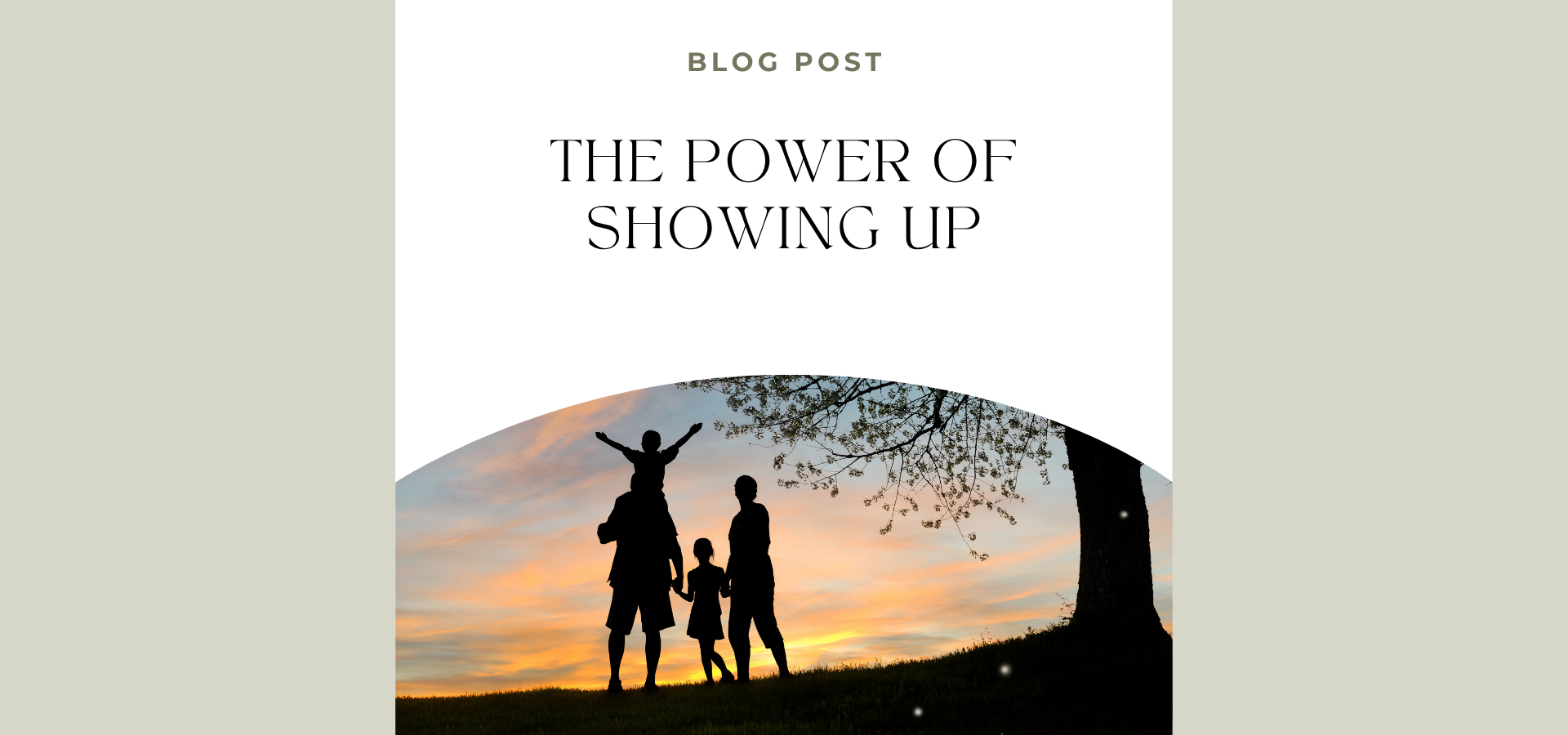The Power of Showing Up