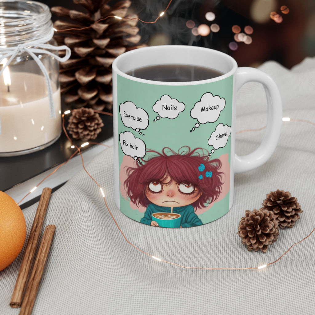 Mom's Daily Thoughts Mug