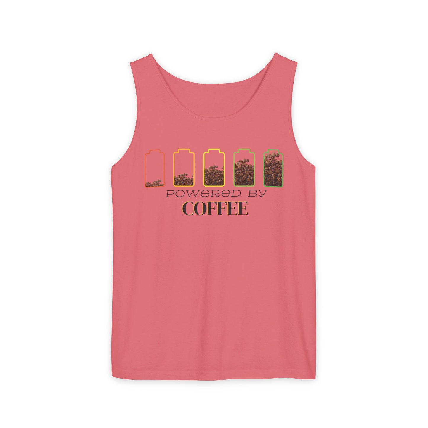 Powered by Coffee Men's Tank Top