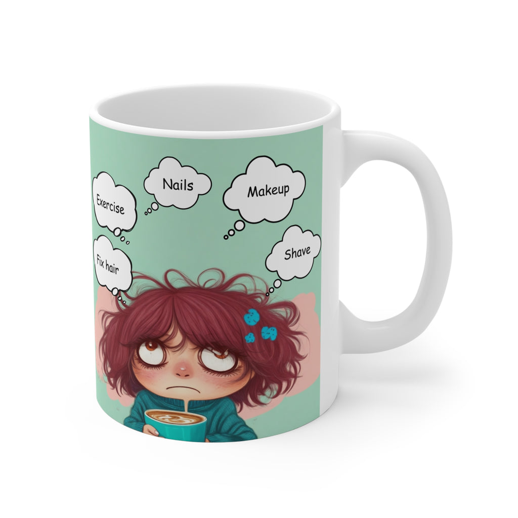 Mom's Daily Thoughts Mug