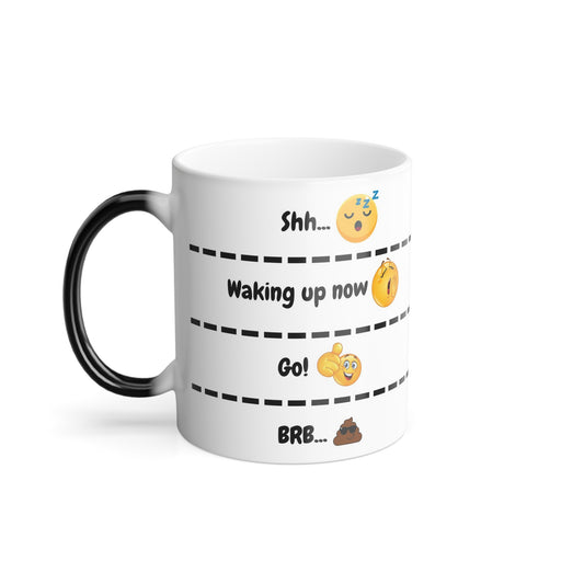 Morning Status Morphing Mug