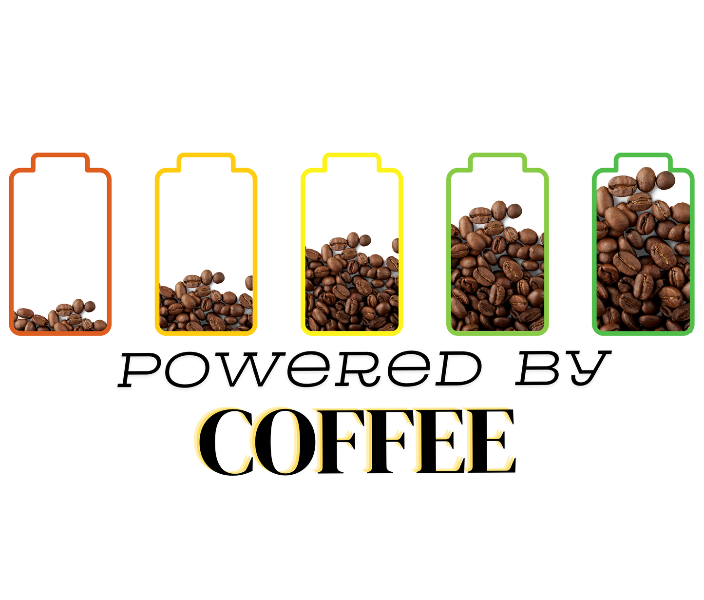 Powered by Coffee Stainless Steel Mug