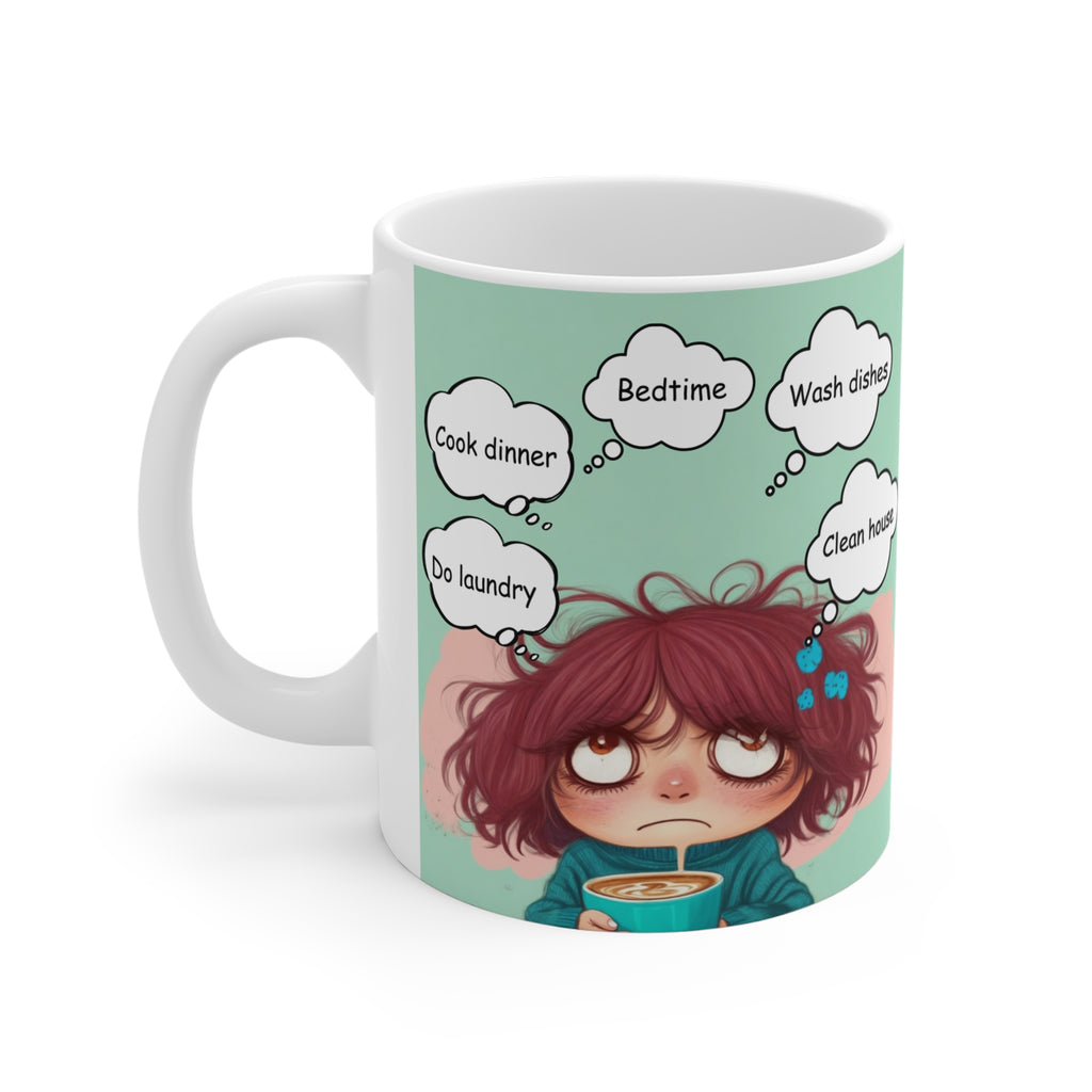 Mom's Daily Thoughts Mug