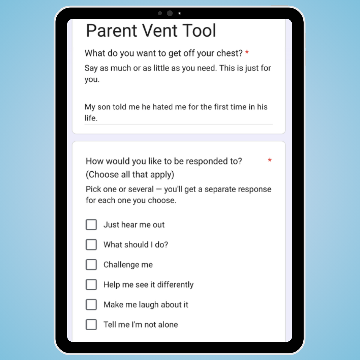 Modern Venting