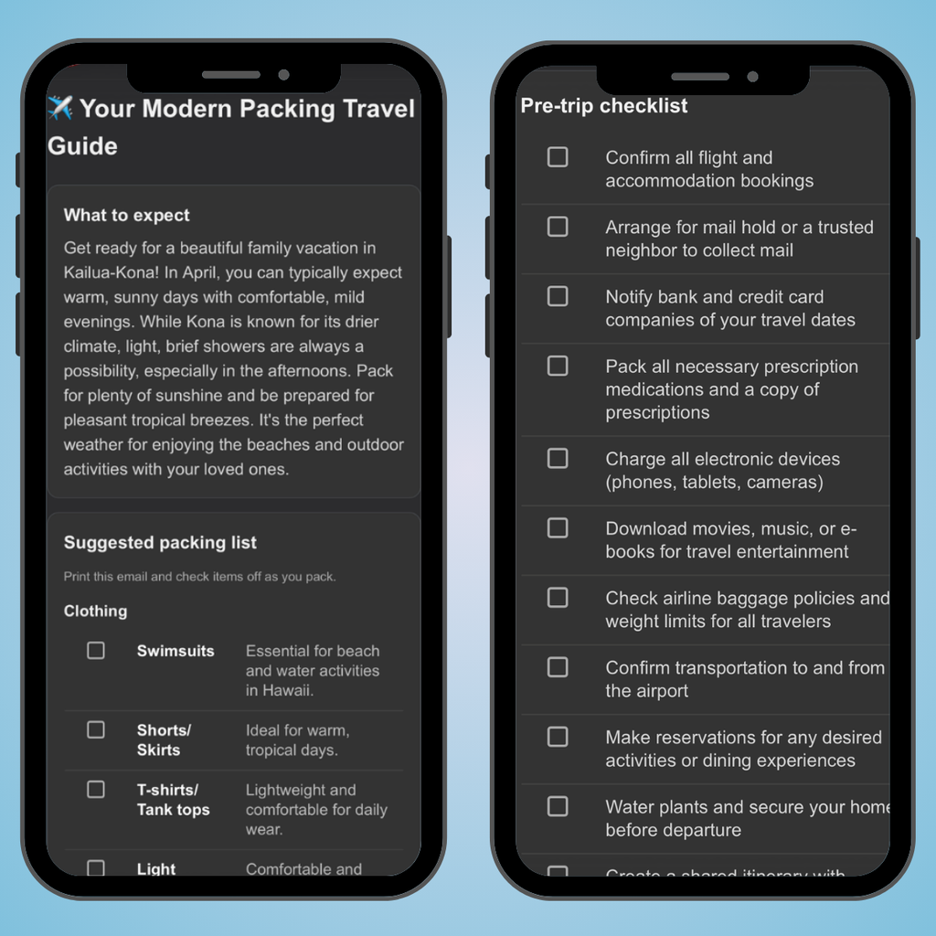 Modern Packing