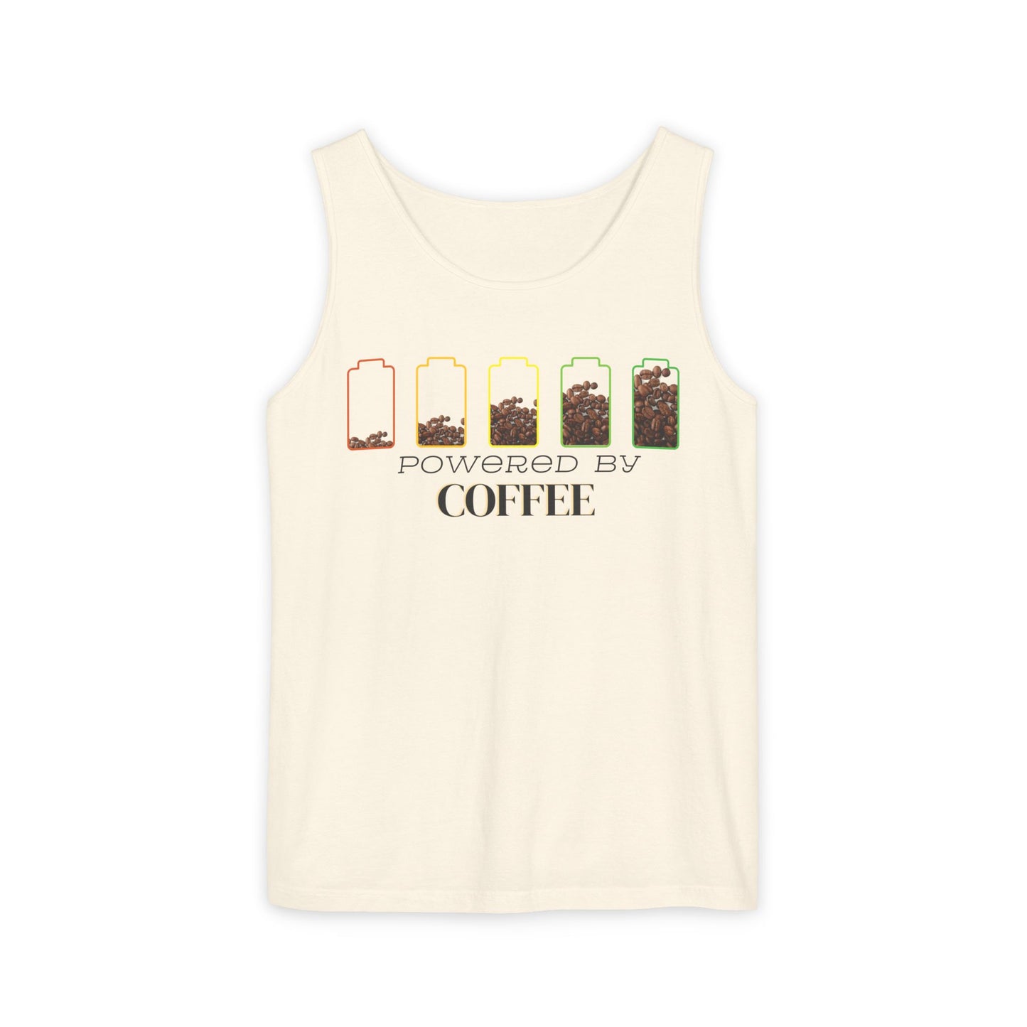 Powered by Coffee Men's Tank Top