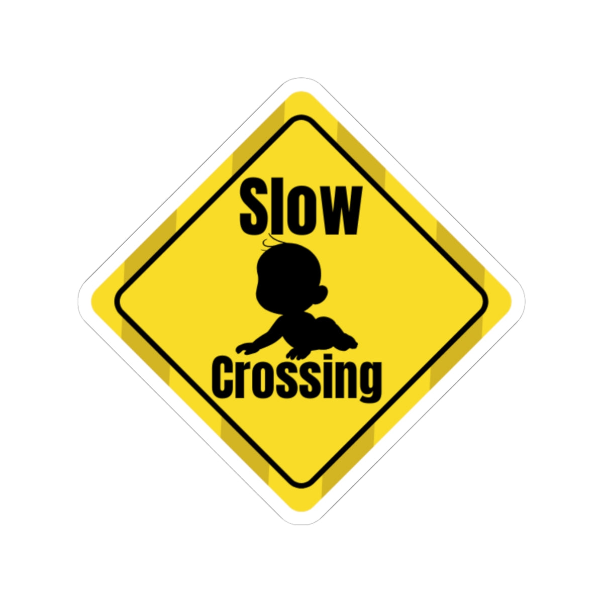 Slow Baby Crawling Sticker