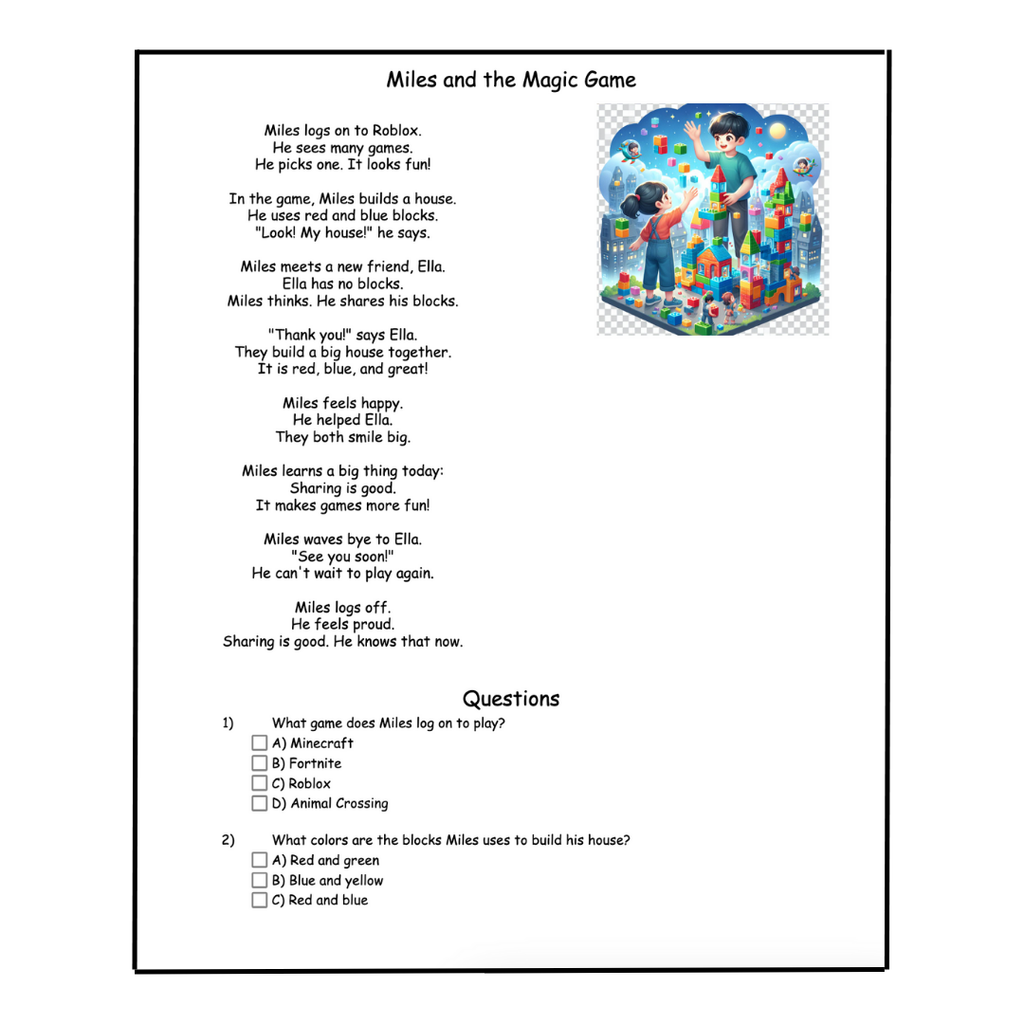 Modern Reading - Coming Soon!