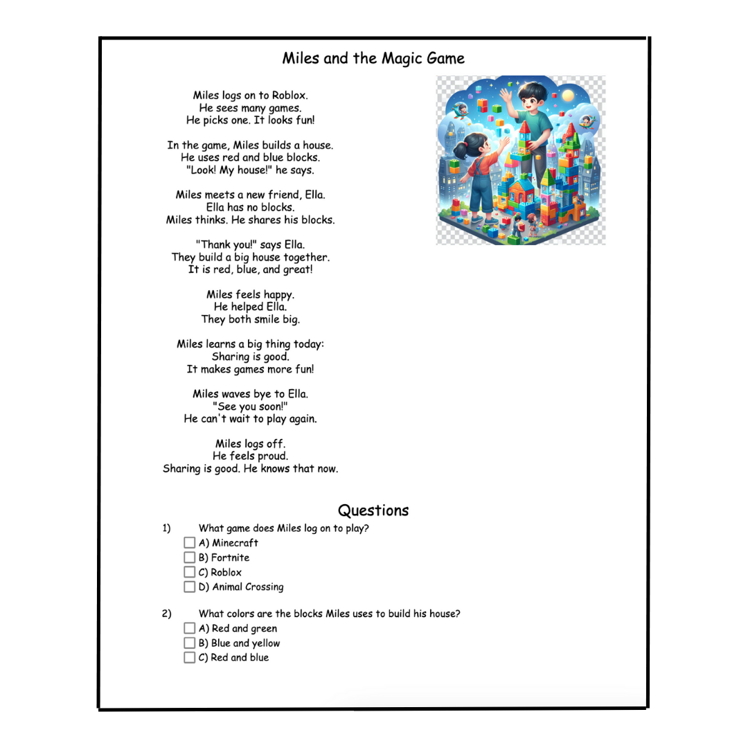 Modern Reading - Coming Soon!