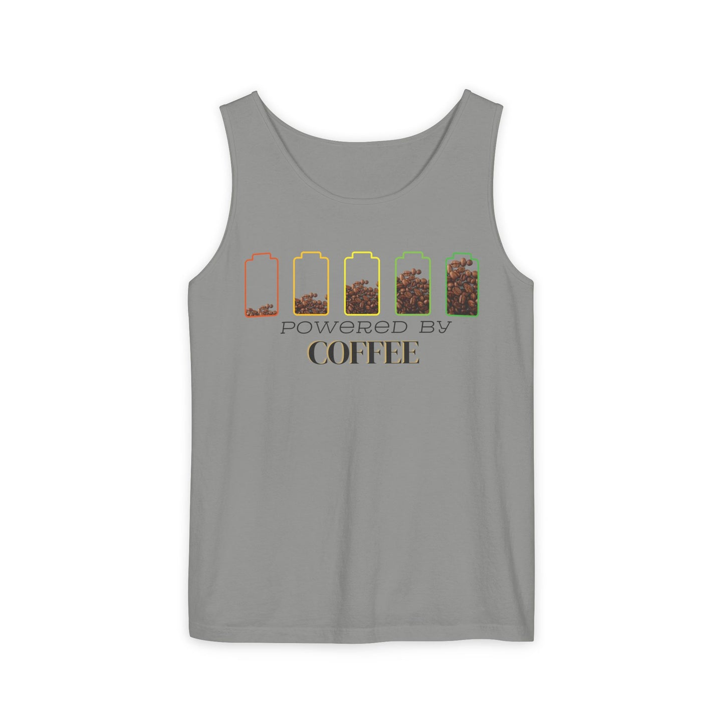 Powered by Coffee Men's Tank Top