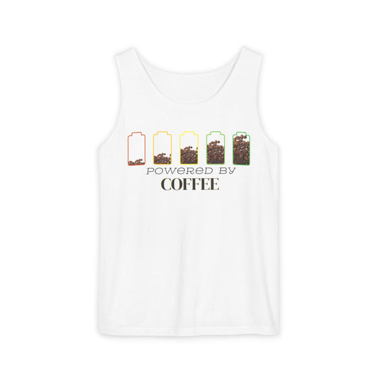 Powered by Coffee Men's Tank Top