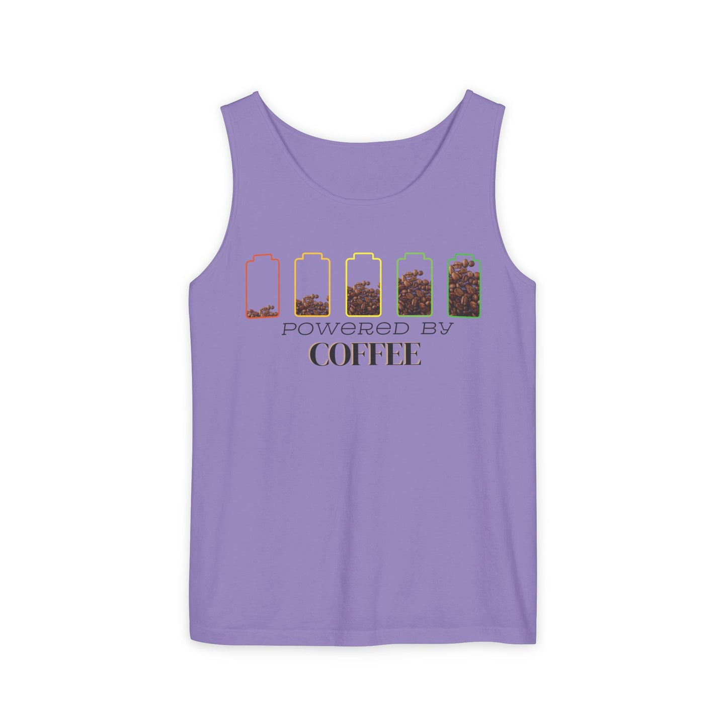 Powered by Coffee Men's Tank Top