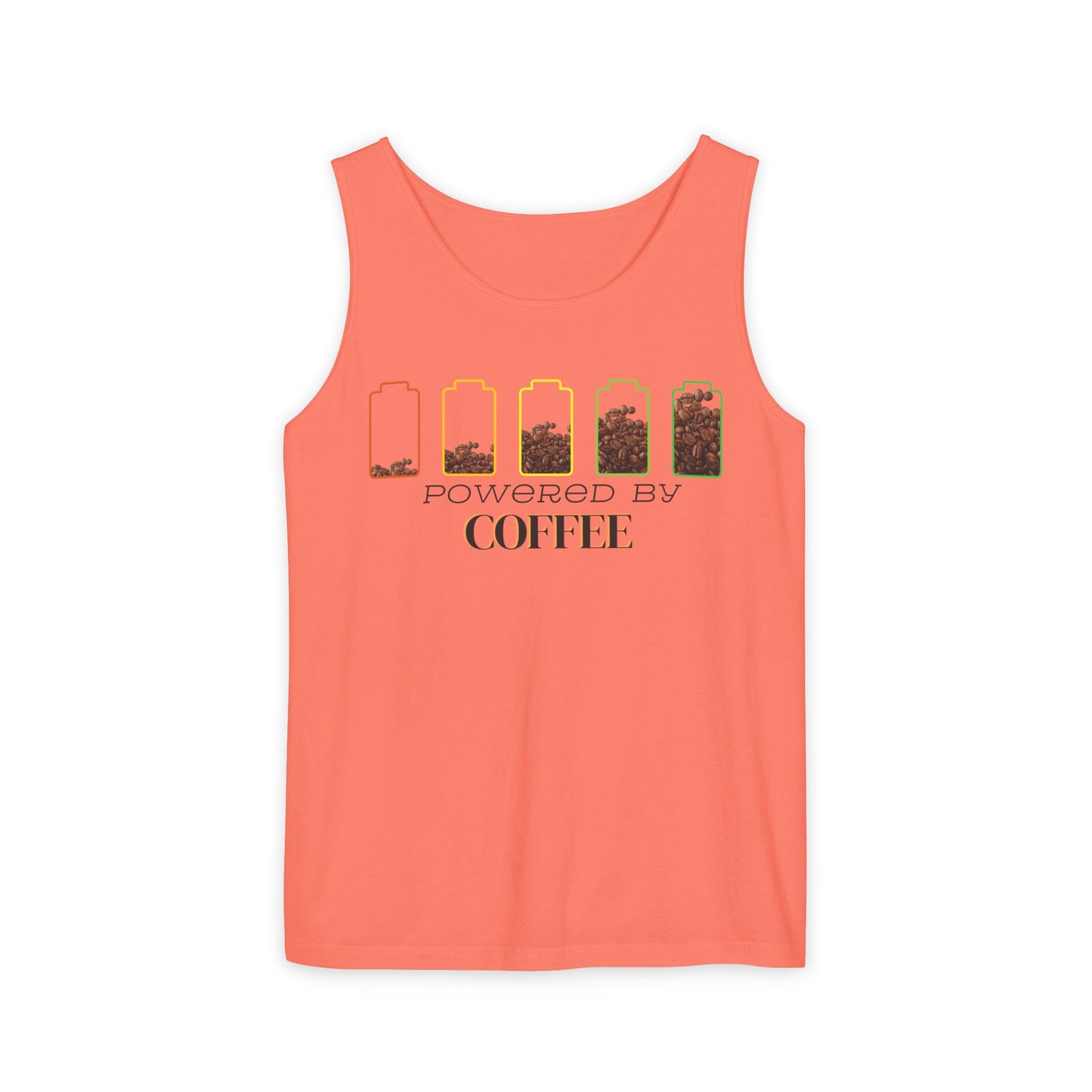 Powered by Coffee Men's Tank Top