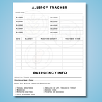 Modern Allergy Tracker