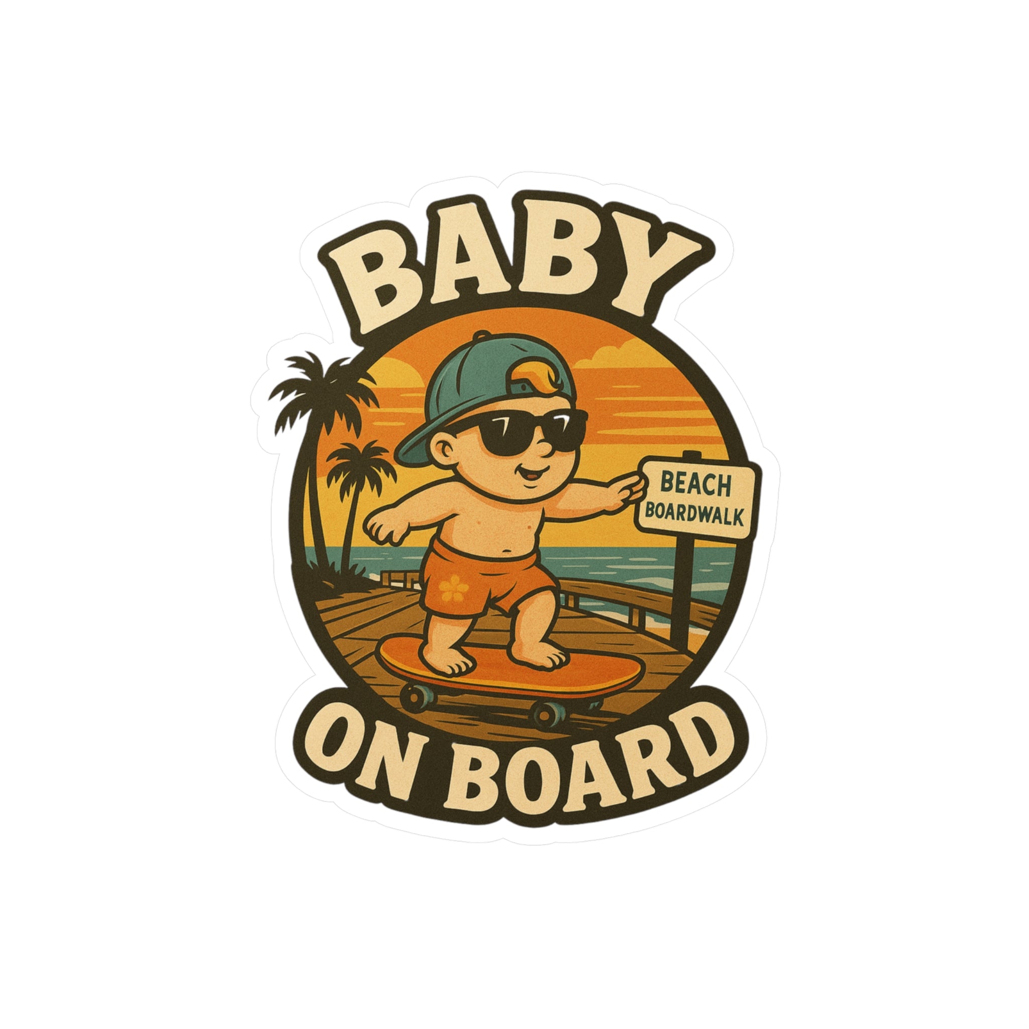 Baby on Board Sticker