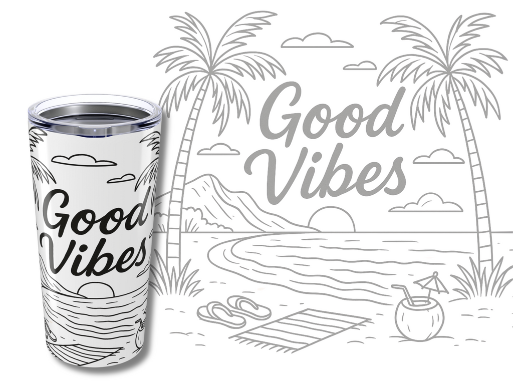 Good Vibes 20oz Tumbler