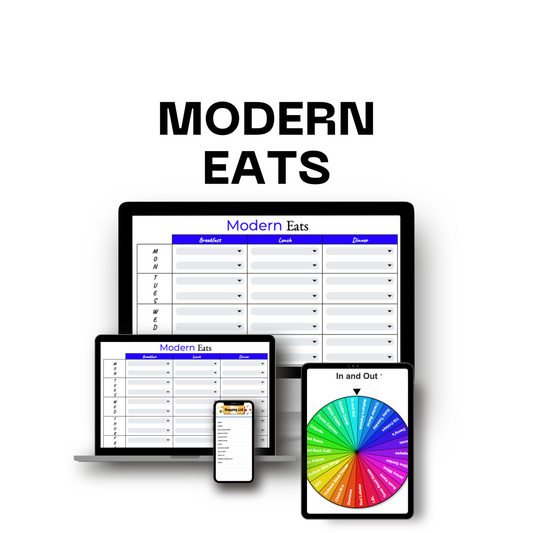 Modern Eats - Meal Planner / Grocery Generator