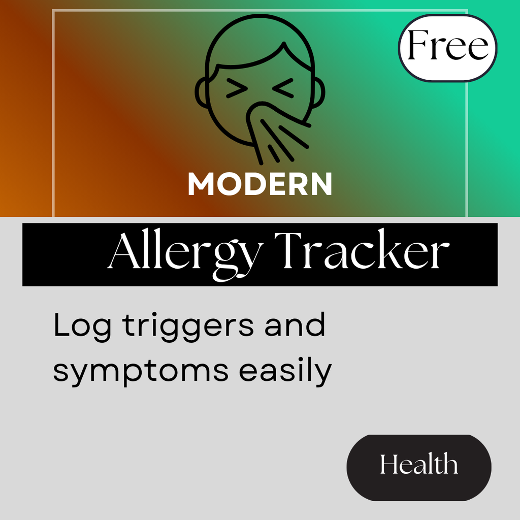 Modern Allergy Tracker